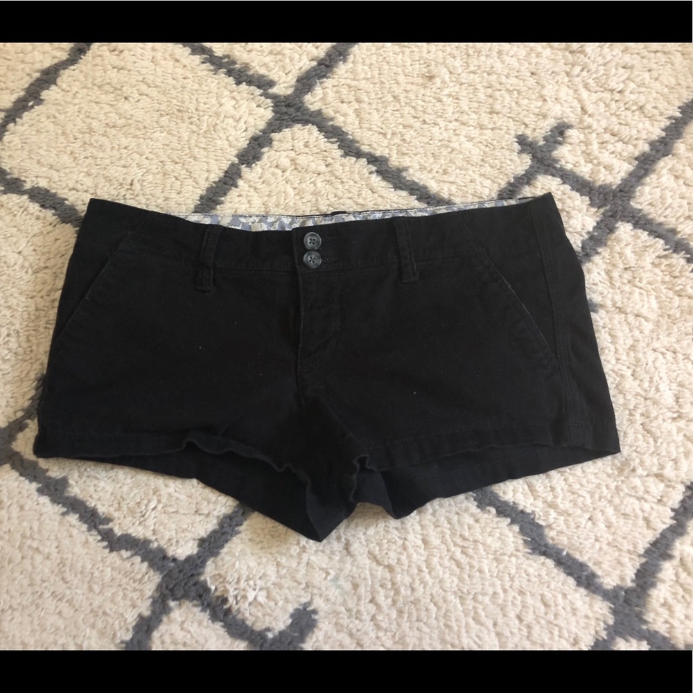American Eagle Black Shorts